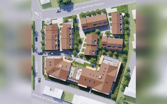 Programme immobilier neuf Sporting rosso à Castanet-Tolosan