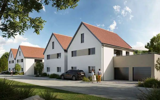 Programme immobilier neuf Ettendorf à quelques pas du coeur de bourg calme à Ettendorf