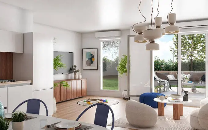 Programme immobilier neuf Arcueil en face du square de la libération à Arcueil