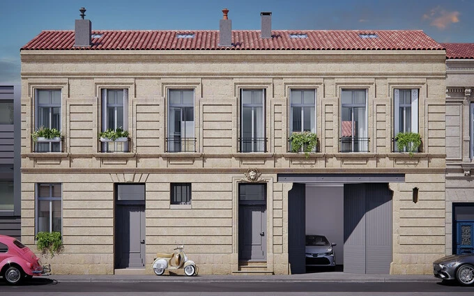 Programme immobilier neuf Les tanins à Bordeaux (33000)