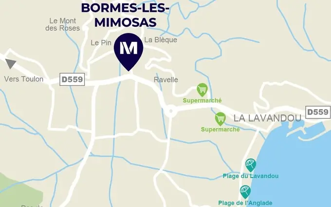Programme immobilier neuf Le domaine des pins à Bormes-les-Mimosas