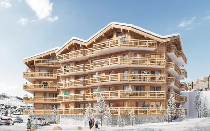 Programme immobilier neuf LE CACHEMIRE (Au pied des pistes) à Huez