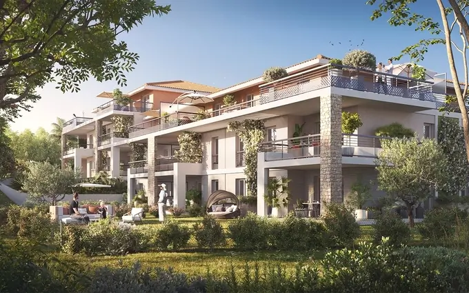 Programme immobilier neuf L'escale - t5 - t3 à Vallauris