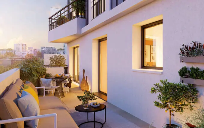 Programme immobilier neuf Villejuif à proximité du centre et du métro pvc à Villejuif