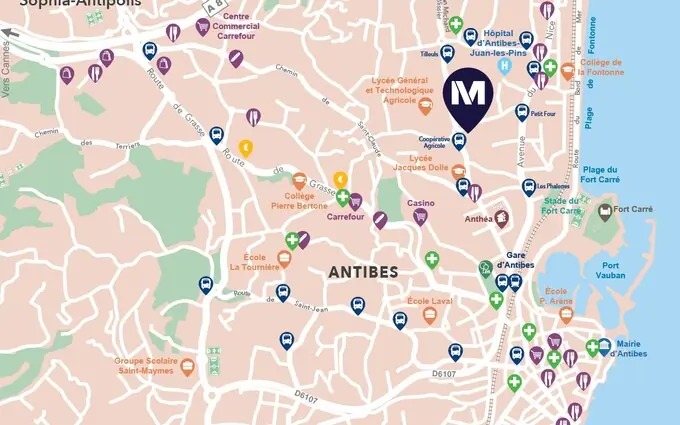 Programme immobilier neuf Angelina à Antibes