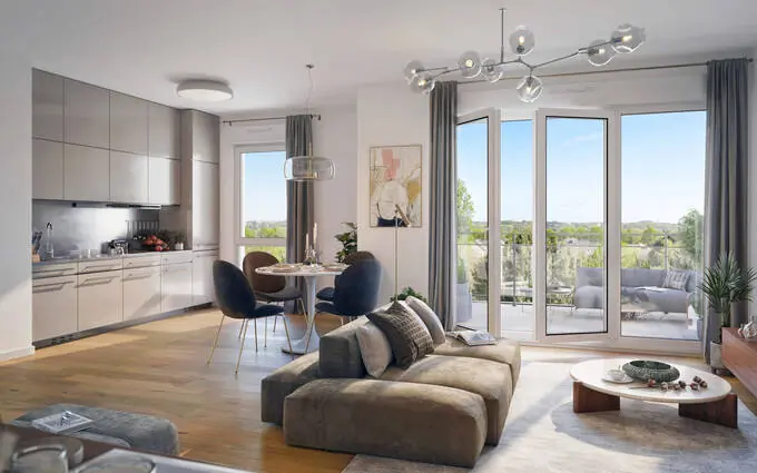 Programme immobilier neuf Bayeux cadre verdoyant à moins de 30 min des plages à Bayeux