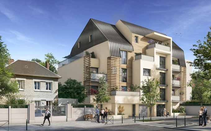 Programme immobilier neuf Rouen proche parc Grammont et rives de Seine à Rouen (76000)