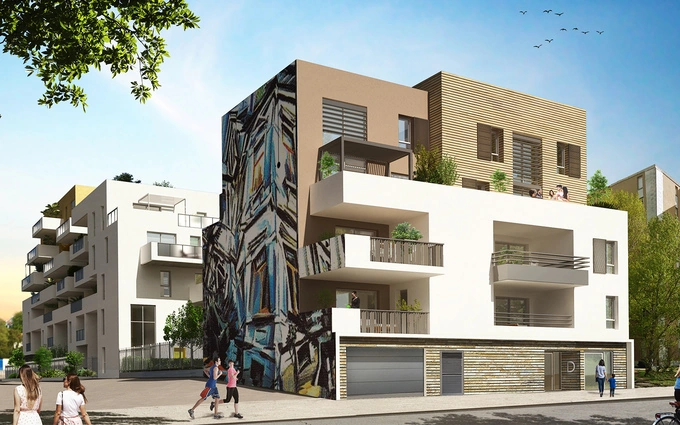 Programme immobilier neuf Montpellier nouveau quartier à 10 min de l'Hôtel de Région