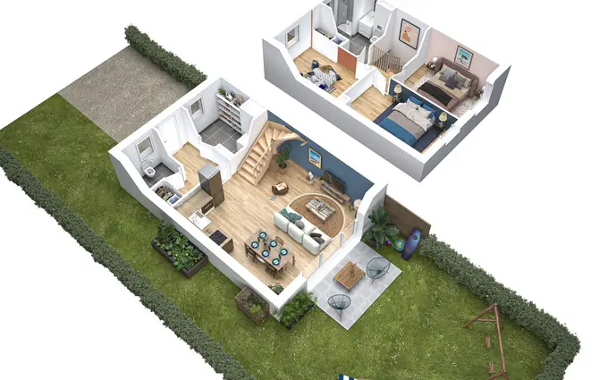 Programme immobilier neuf Les cottages dunes & mer à Bray-Dunes