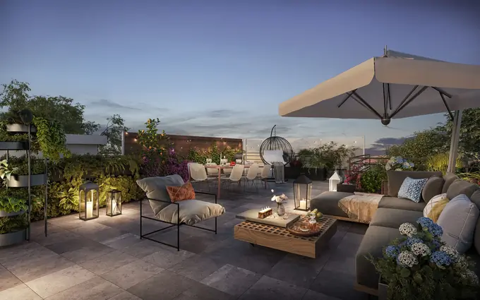 Programme immobilier neuf Hauts d'auribeau villas toits - t3 à Auribeau-sur-Siagne