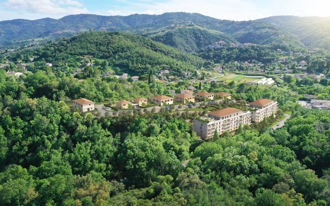 Programme immobilier neuf Hauts d'auribeau villas toits à Auribeau-sur-Siagne