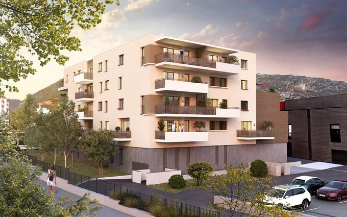 Programme immobilier neuf Saint-Égrève entre la ville et la montagne proche de Grenoble à Saint-Égrève (38120)