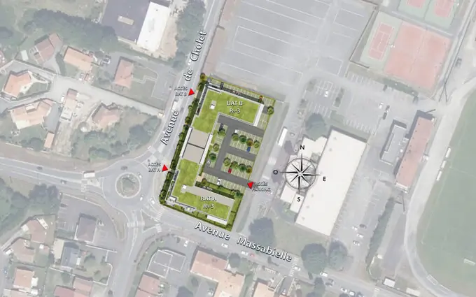 Programme immobilier neuf Les boiseries du landreau à Herbiers