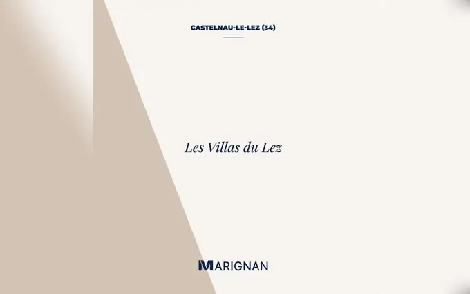 Programme immobilier neuf Les villas du lez à Castelnau-le-Lez