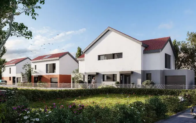 Programme immobilier neuf Eckbolsheim maisons neuves quartier résidentiel à Eckbolsheim