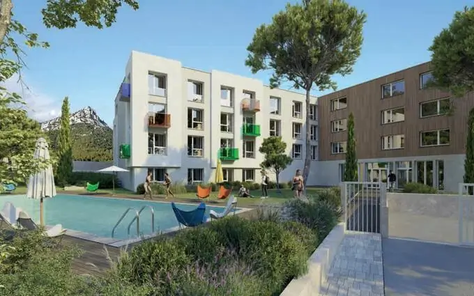 Programme immobilier neuf La Valette-du-Var résidence hôtelière à 10 min de l'Université à La Valette-du-Var
