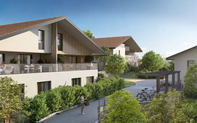 Programme immobilier neuf Excenevex à 150m du lac Léman à Excenevex