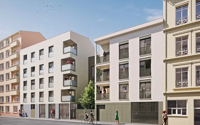Programme immobilier neuf Villeurbanne à 10 min de la part-dieu à Villeurbanne