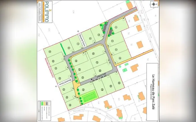 Programme immobilier neuf Le hameau de parc zalé à Plogastel-Saint-Germain