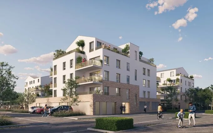 Programme immobilier neuf Grigny quartier Coeur de Ville - République à 8 min du RER D à Grigny (91350)