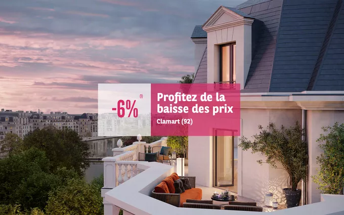 Programme immobilier neuf Panorama Beaurivage - Les Naïades à Clamart (92140)