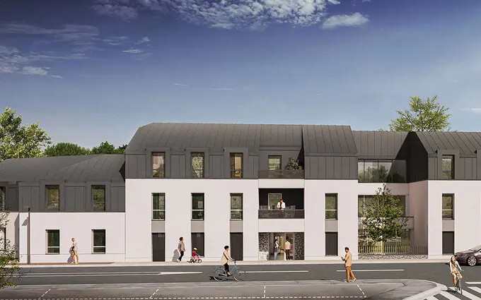 Programme immobilier neuf Angers à 100 mètres de l'arrêt de bus picasso et des commerces à Angers