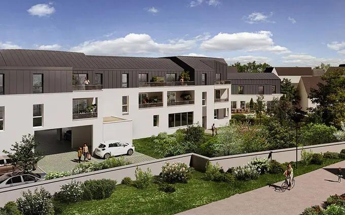 Programme immobilier neuf Angers à 100 mètres de l'arrêt de bus picasso et des commerces à Angers