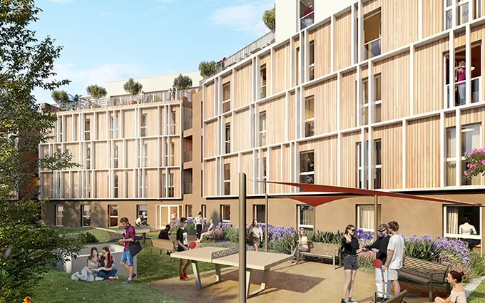 Programme immobilier neuf Marseille 13 lmnp à 15 min à pied de l'école centrale à Marseille 3ème