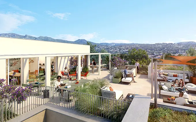 Programme immobilier neuf Marseille 13 lmnp à 15 min à pied de l'école centrale à Marseille 3ème