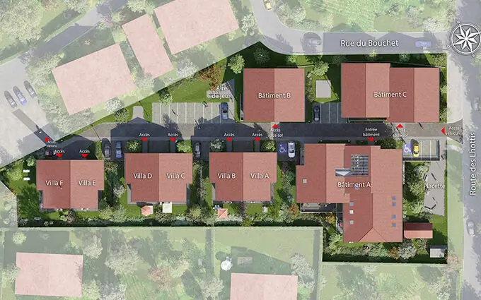 Programme immobilier neuf Terres de lhottis à Verchaix
