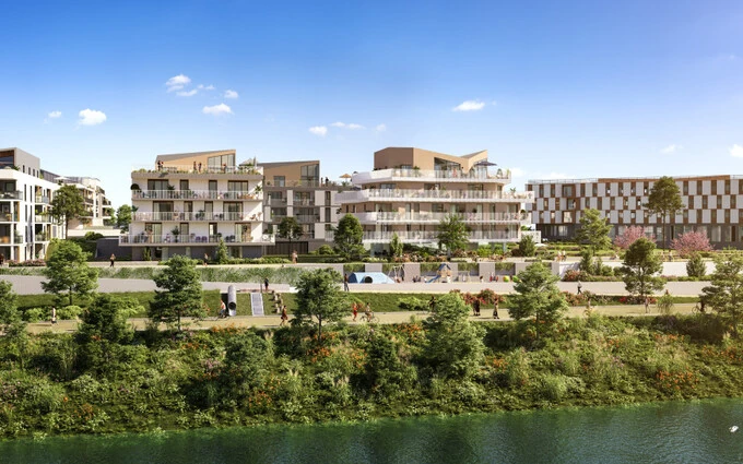 Programme immobilier neuf Plaisance - les berges d'houlippe à Saint-Jean-de-la-Ruelle