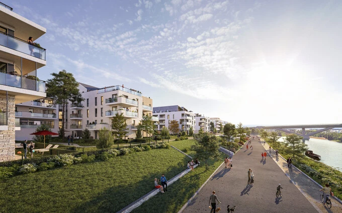 Programme immobilier neuf Plaisance - les berges d'houlippe à Saint-Jean-de-la-Ruelle