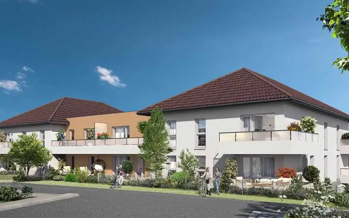 Programme immobilier neuf Les Jardins des Prés Nouveaux à Mouxy