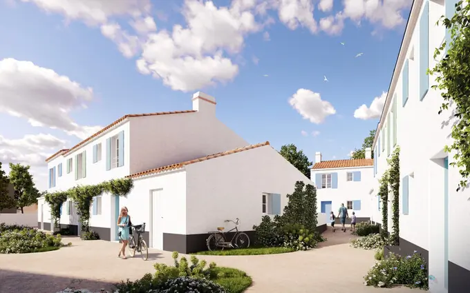 Programme immobilier neuf L'Épine cadre d'exception à 50m de l'Océan à L'Épine