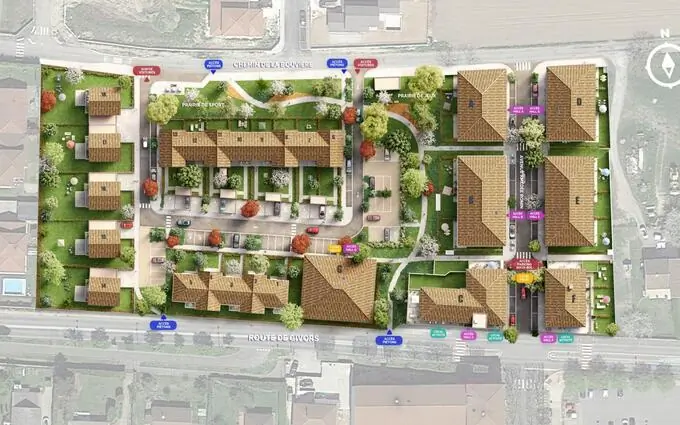Programme immobilier neuf Les Prairies de Saint Pierre à Saint-Pierre-de-Chandieu