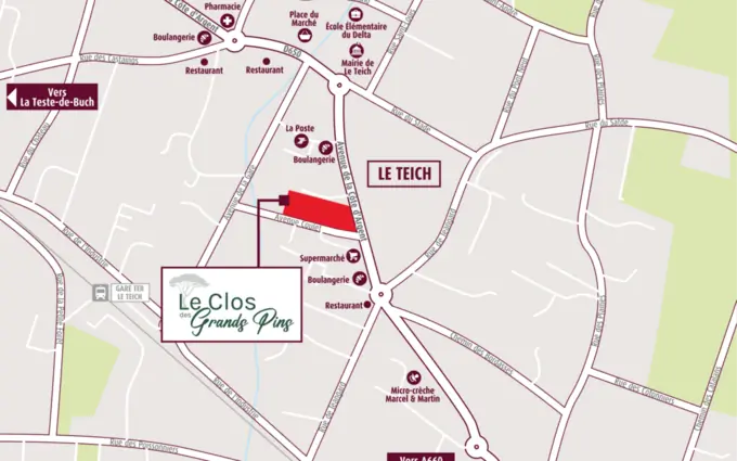 Programme immobilier neuf Le clos des grands pins à Le Teich