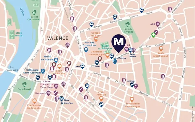 Programme immobilier neuf Les jardins du cèdre à Valence