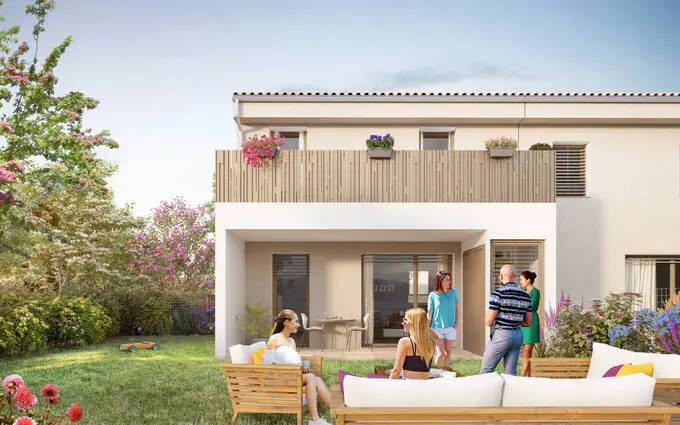 Programme immobilier neuf Vaulx-en-velin à 1,5 km de miribel jonage à Vaulx-en-Velin