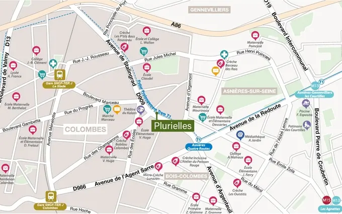 Programme immobilier neuf Plurielles à Colombes
