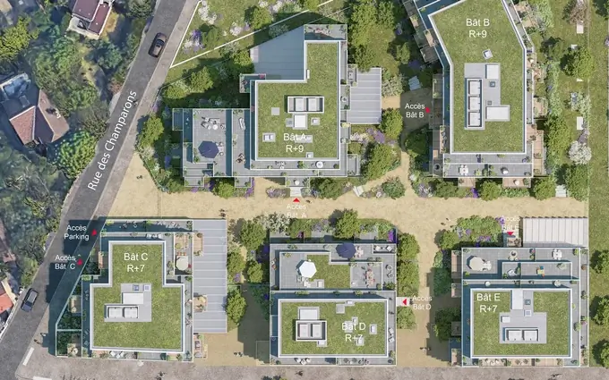 Programme immobilier neuf Plurielles à Colombes
