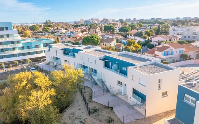 Programme immobilier neuf Bleu cottage à Canet-en-Roussillon
