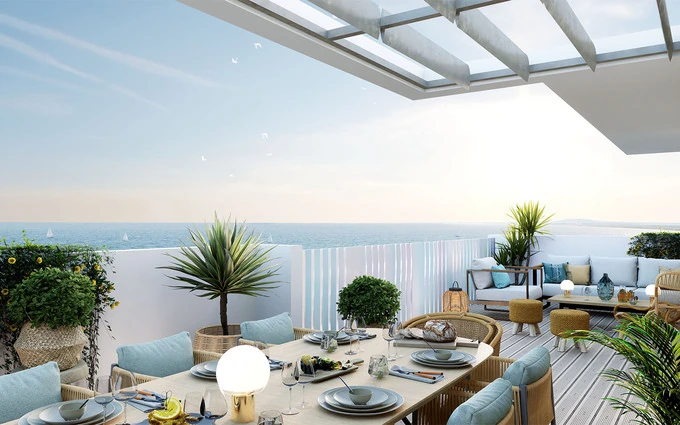Programme immobilier neuf Sète emplacement d'exception à 150 m de la plage à Sète