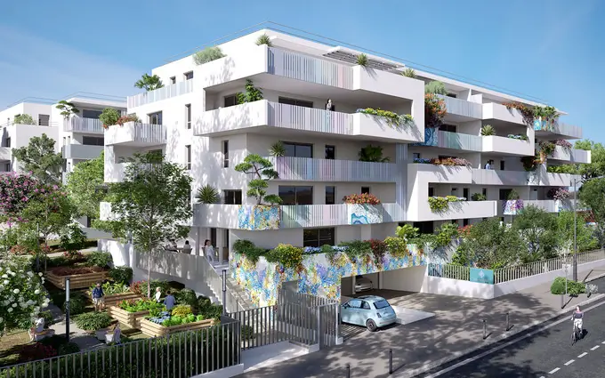 Programme immobilier neuf Sète emplacement d'exception à 150 m de la plage à Sète