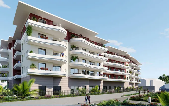 Programme immobilier neuf Cagnes-sur-Mer à proximité immédiate des plages à Cagnes-sur-Mer