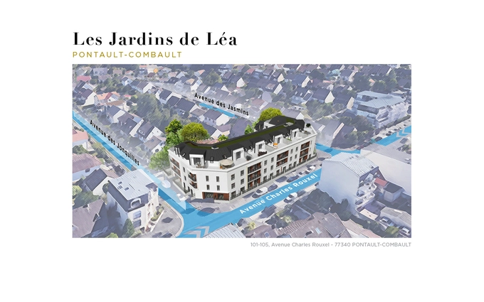 Programme immobilier neuf Les Jardins de Laura à Pontault-Combault