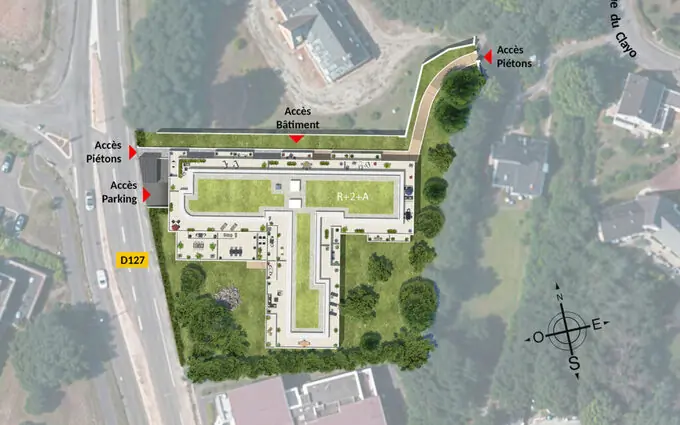 Programme immobilier neuf Les terrasses du golfe à Arradon