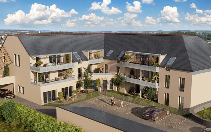 Programme immobilier neuf Les Garennes-sur-Loire coeur de ville et proche bords de Loire à Juigné-sur-Loire