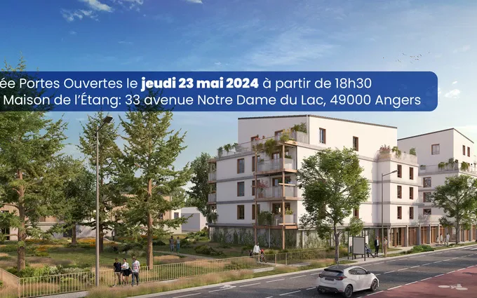 Programme immobilier neuf Angers quartier Belle-Beille à 650m du campus Polytech à Angers (49000)