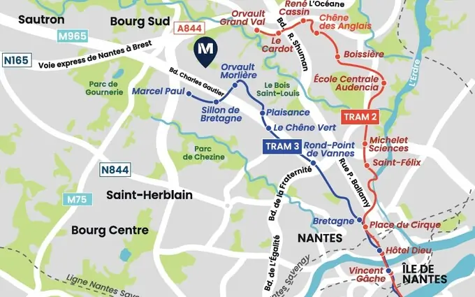 Programme immobilier neuf Neo verde à Orvault