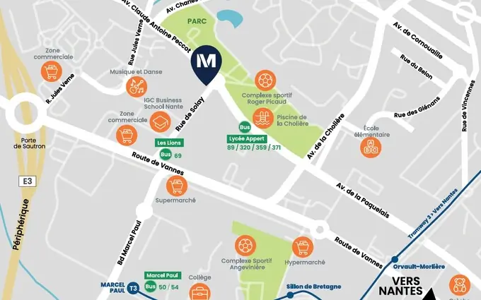 Programme immobilier neuf Neo verde à Orvault